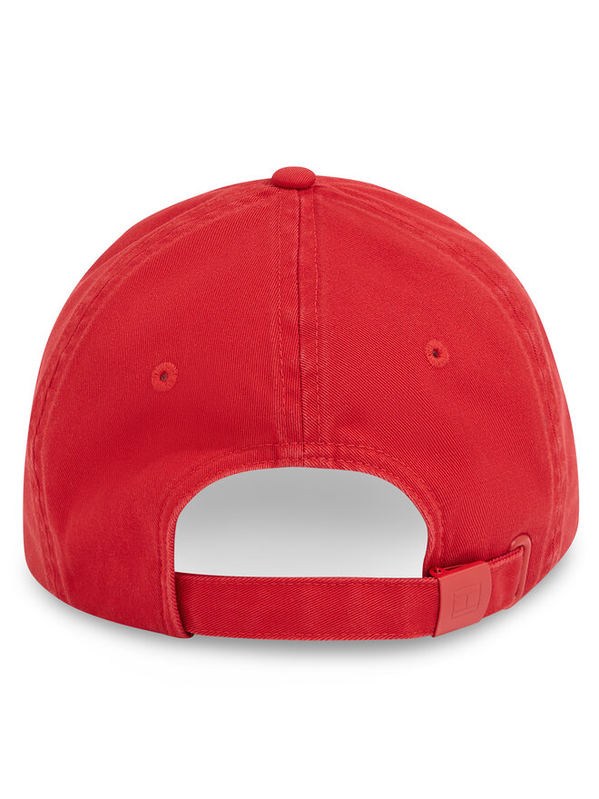 Tommy Hilfiger Kšiltovka Tommy Hilfiger Essential Flag Soft Cap AW0AW17131 Červená