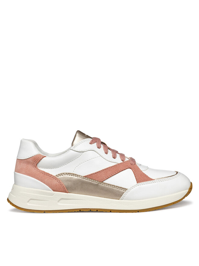 Geox Sneakersy Geox Prometya D46NQA 05422 C1Z7Q Biały