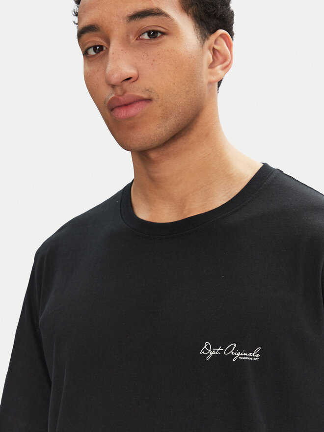 Jack&Jones Jack&Jones T-Shirt Islington 12273015 Μαύρο Loose Fit