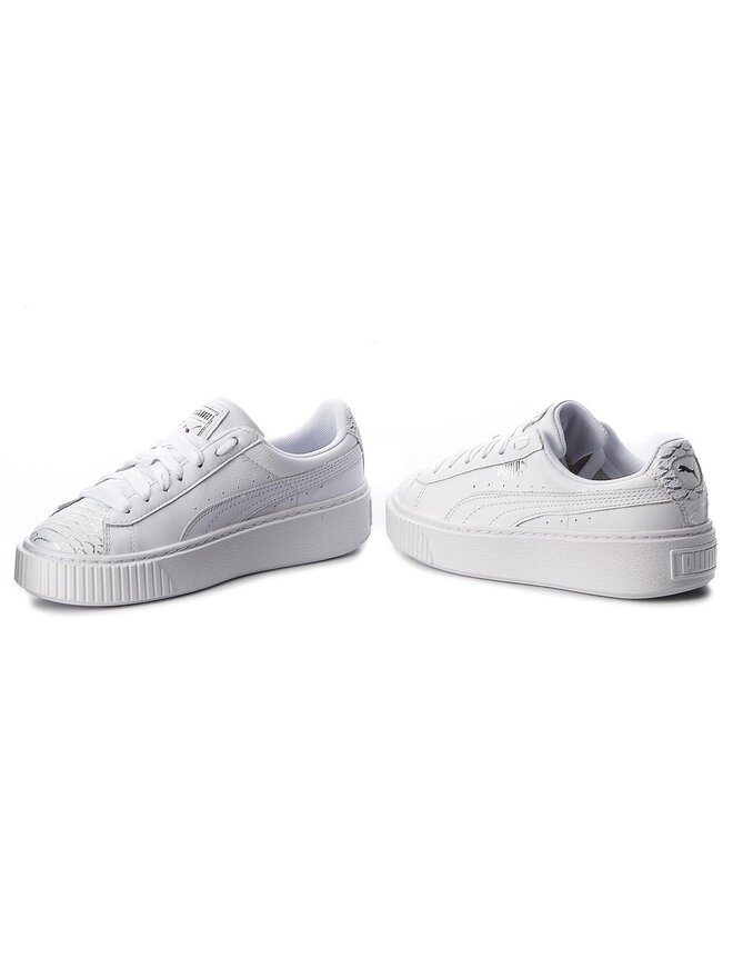 Puma Снікерcи Puma Basket Platform Ocean 366442 02 Білий