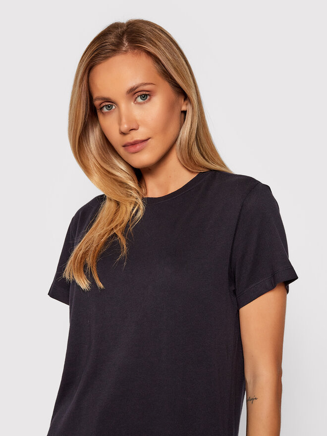 Marc O'Polo Marc O'Polo Marškinėliai B01 2100 51117 Tamsiai mėlyna Regular Fit
