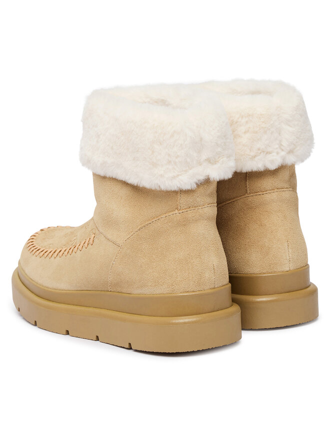 Guess Schneeschuhe Guess FLFKEN LEA10 Beige