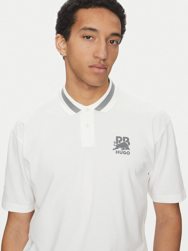 HUGO HUGO Poloshirt Dodac_RB 50542748 Weiß Regular Fit