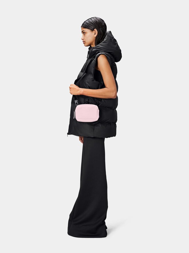 Rains Τσαντάκι Rains Box Bag Micro W3 14120 Ροζ