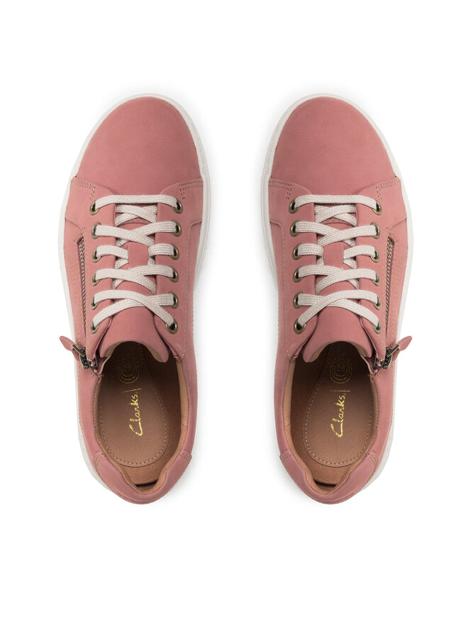 Sneakers Clarks Nalle Lace 261620734 Rosa | escarpe.it