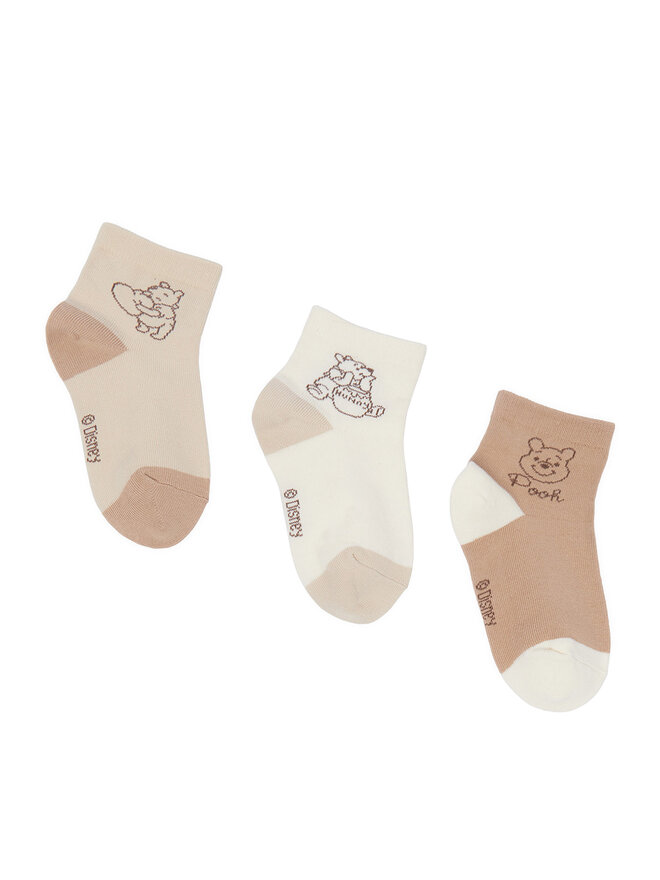 Winnie The Pooh Lange Socken Winnie The Pooh CEO-ACCCS-AW26-231WTP(3-PACK) Beige