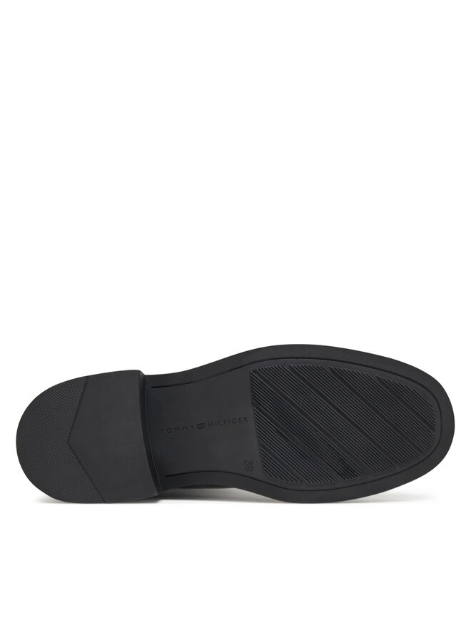 Tommy Hilfiger Боти тип челси Tommy Hilfiger Minimal Abrasivato FW0FW08764 Черен