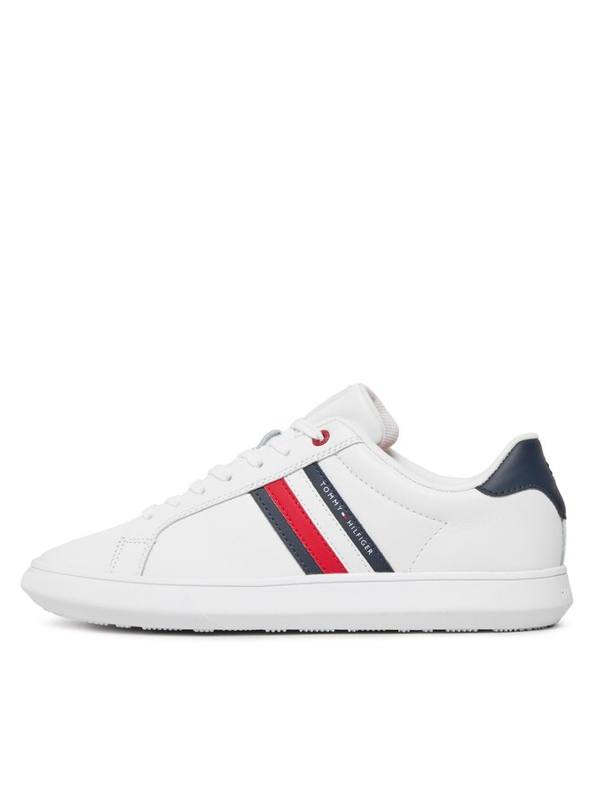 Tommy Hilfiger Sportcipők Tommy Hilfiger Essential Leather Cupsole FM0FM04921 Fehér