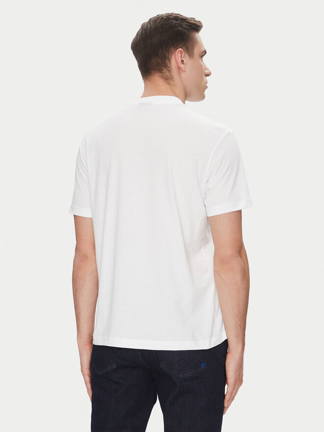Karl Lagerfeld Jeans Karl Lagerfeld Jeans Marškinėliai A2M17072 Balta Regular Fit