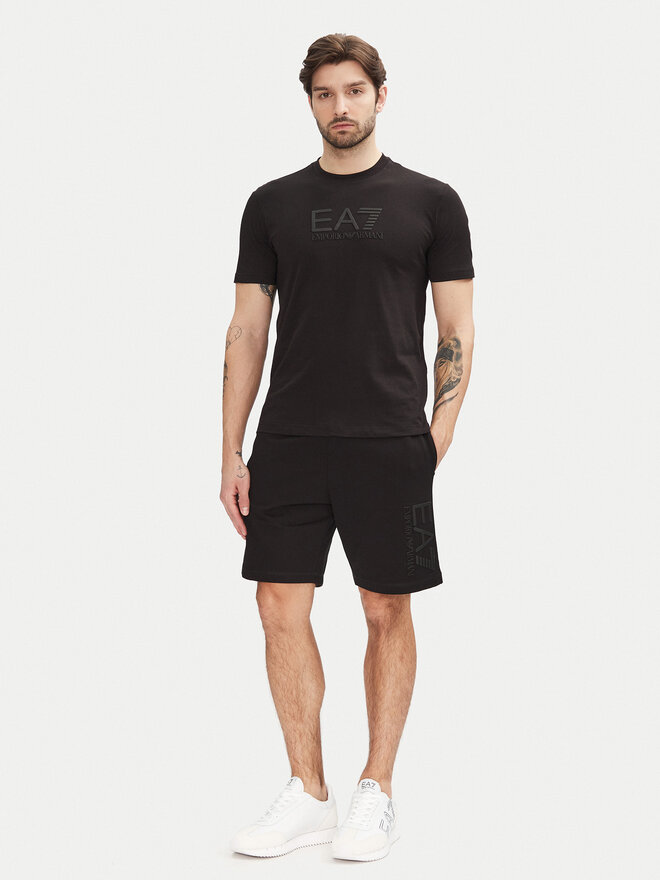 EA7 Emporio Armani EA7 Emporio Armani T-Shirt 7M000224 AF10375 UC001 Schwarz Regular Fit