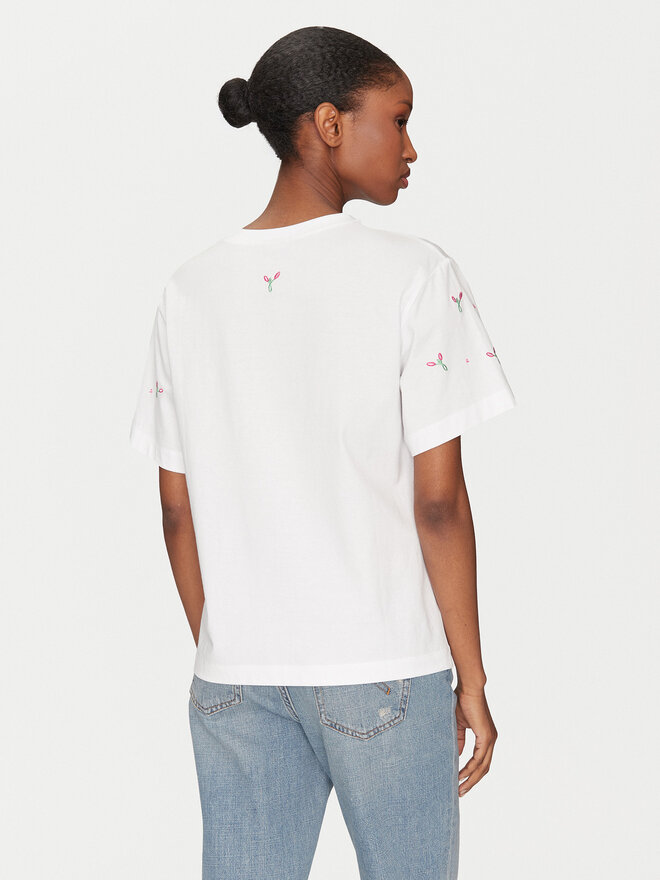 Marella Marella T-Shirt Feluca 2513971034 Λευκό Regular Fit