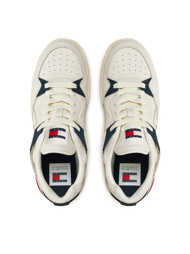 Tommy Jeans Sneakers Tommy Jeans Tjm Ultra Basket Sneaker EM0EM01493 Weiß