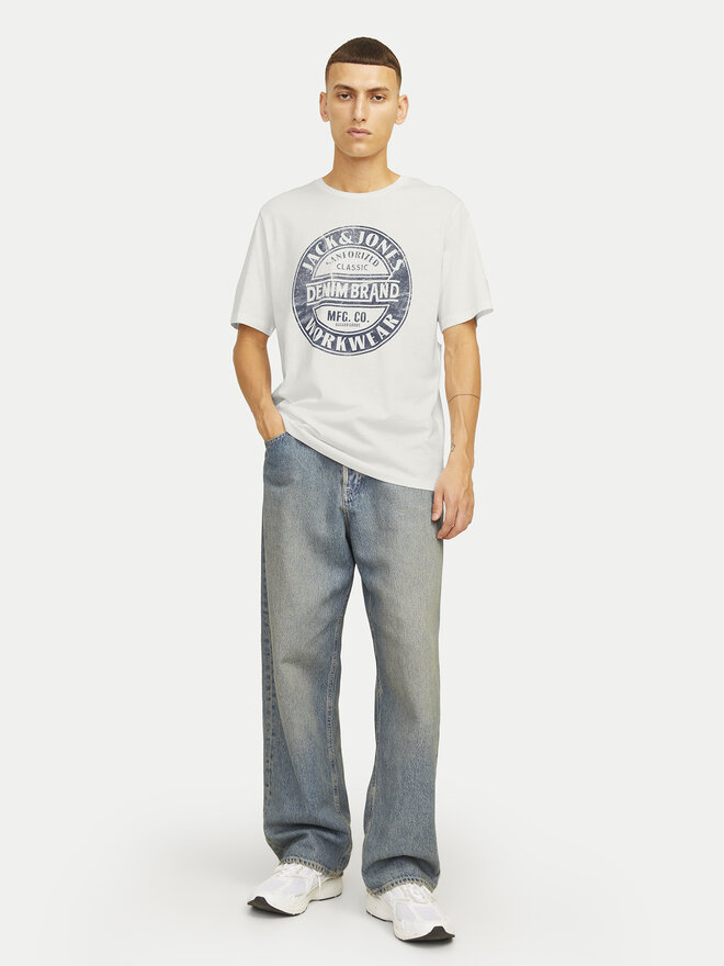 Jack&Jones Jack&Jones Marškinėliai Jeans 12256779 Tamsiai mėlyna Standard Fit