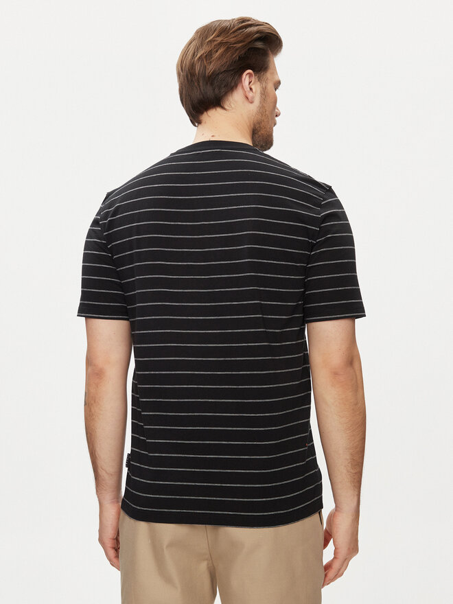 Sisley Sisley T-Shirt 3QPBS103C Μαύρο Regular Fit