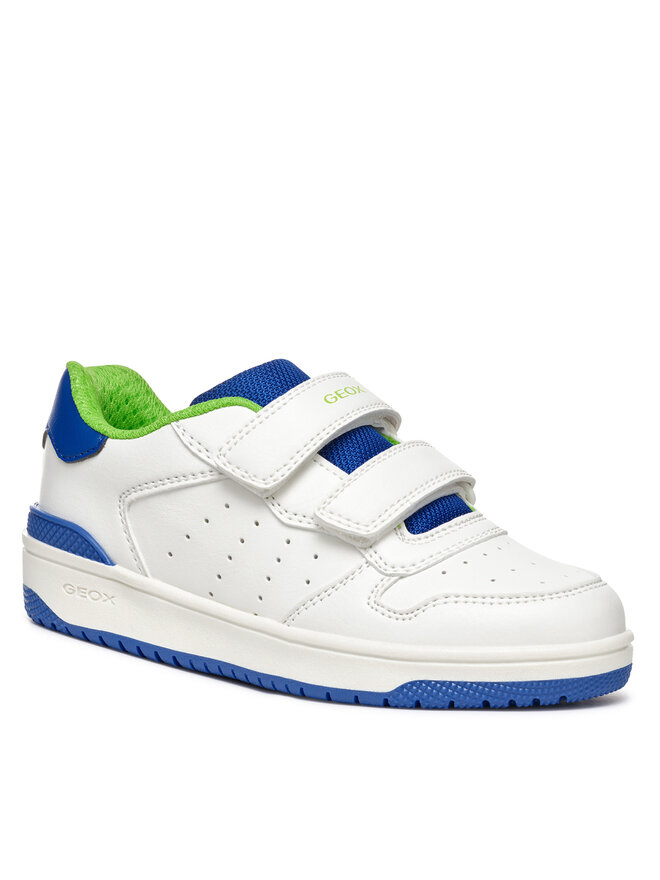 Geox Sneakersy Geox WashibaJ46LQA 000BC C0293 S Biały