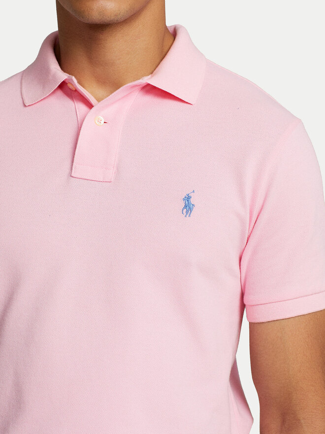 Polo Ralph Lauren Polo Ralph Lauren Поло Core Replen 710782592 Рожевий Custom Slim Fit