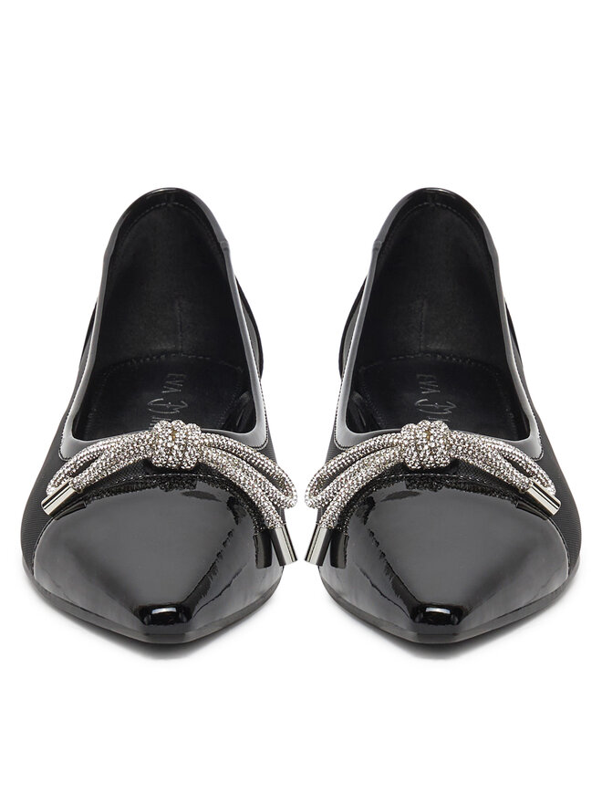 Eva Minge Baleriny Eva Minge ALYSSUM-LT2408-9 Czarny