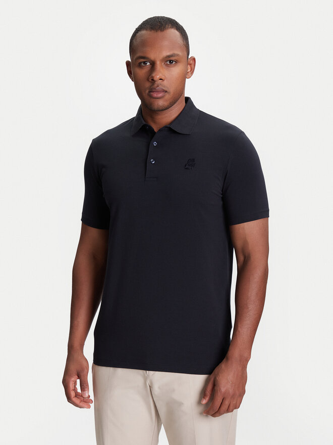 KARL LAGERFELD KARL LAGERFELD Polo 745750 553221 Azul marino Regular Fit