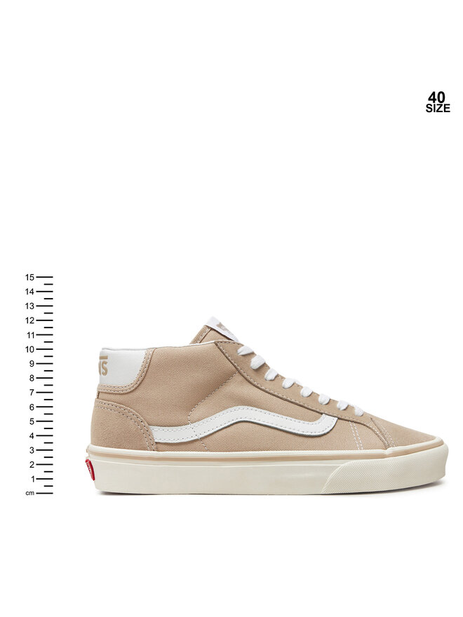 Vans Tenisówki Vans Mid Skool 37 Brązowy