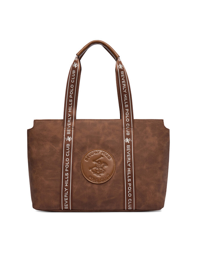 Beverly Hills Polo Club Handtasche Beverly Hills Polo Club CWBEO-BHPC-L-007-10 Braun