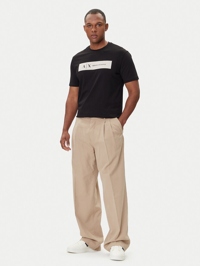Armani Exchange Armani Exchange Marškinėliai XM001425 AF10361 UC001 Juoda Regular Fit