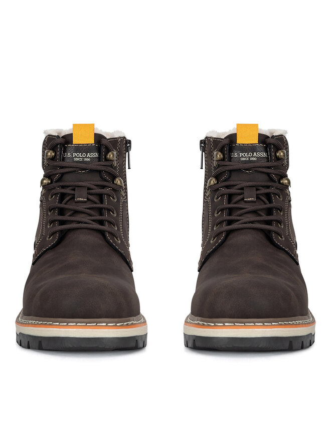 U.S. Polo Assn. Schnürschuhe U.S. Polo Assn. YURIY001M/DYH1 Braun