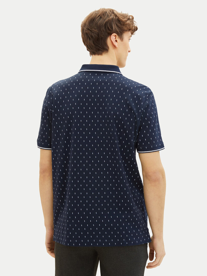 Tom Tailor Denim Tom Tailor Denim Poloshirt 1040465 Dunkelblau Regular Fit