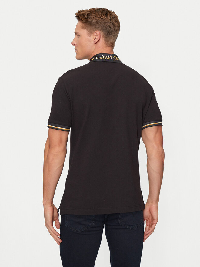 Versace Jeans Couture Versace Jeans Couture Polo 77GAGT06 Μαύρο Regular Fit