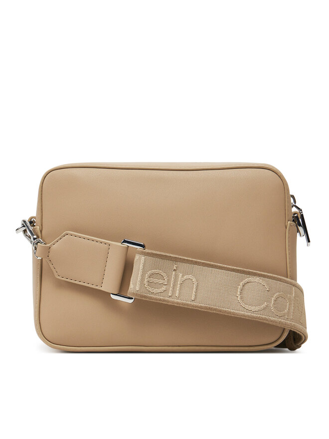 Calvin Klein Borsetta Calvin Klein Ck Must Small Camera Bag K60K613145 Beige