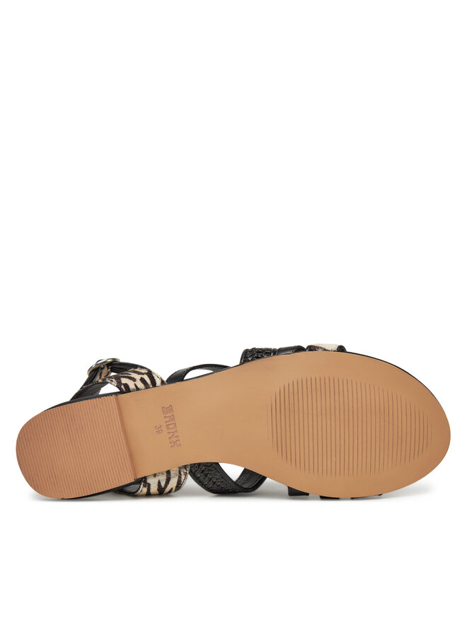Bronx Sandały Bronx New-Skyler 85043-PW Czarny