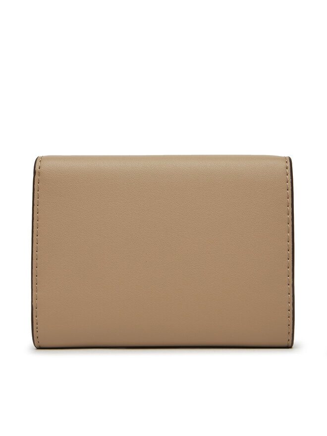 Calvin Klein Jeans Μικρό Πορτοφόλι Γυναικείο Calvin Klein Jeans Sculpted Medium Trifold LV04K1078G Μπεζ