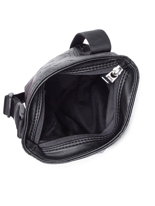Calvin Klein Jeans Umhängetasche Calvin Klein Jeans Monogram Soft Flatpack18 Aop K50K509362 Schwarz