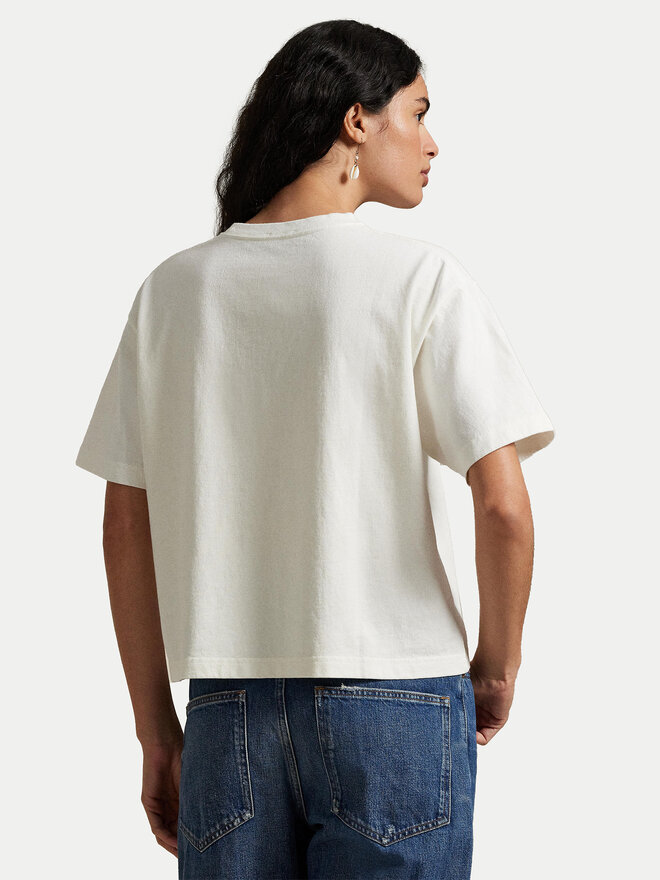 Polo Ralph Lauren Polo Ralph Lauren Футболка 211965119001 Écru Oversize