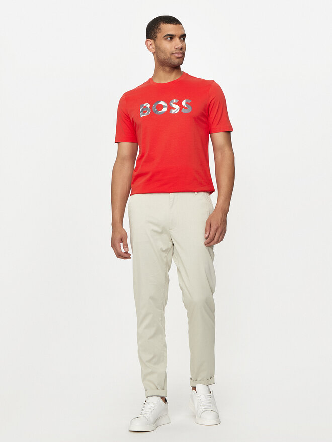 BOSS Boss T-Shirt Thompson 15 50513382 Rot Regular Fit