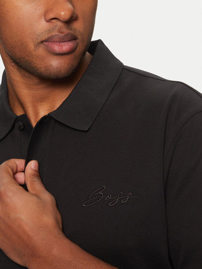 BOSS BOSS Poloshirt C-Parris 104 50531402 Schwarz Regular Fit