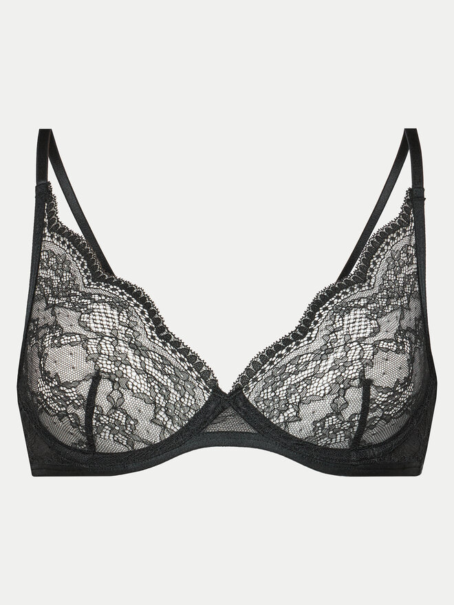 Hunkemöller Hunkemöller Σουτιέν με μπανέλα Isabelle 184822 Μαύρο