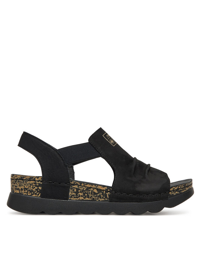 Rieker Sandalen Rieker 64463-01 Schwarz