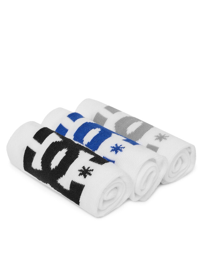 DC Κάλτσες DC AS_DC_04S_SS25 (3-PACK) Λευκό