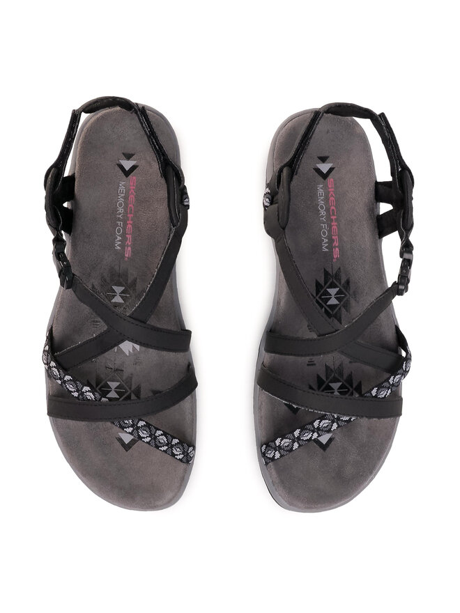 Skechers Sandalen Skechers Reggae Slim 40955/BLK Schwarz