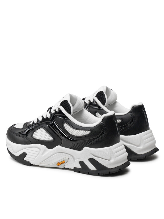Calvin Klein Sneakers Calvin Klein Chunky Runner Vibram YW0YW01427 Schwarz