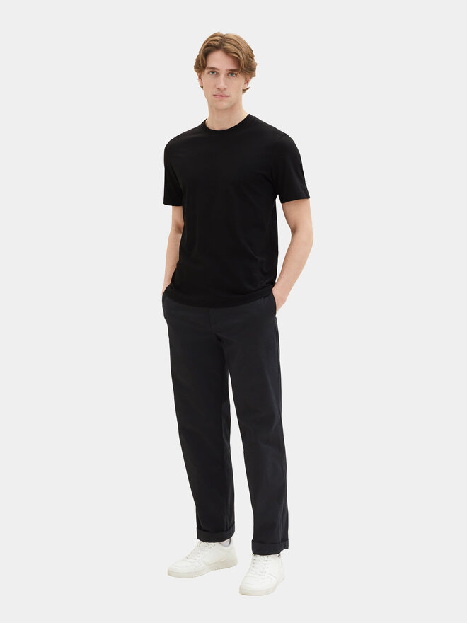Tom Tailor Tom Tailor Σετ 2 T-Shirts 1037741 Μαύρο Regular Fit