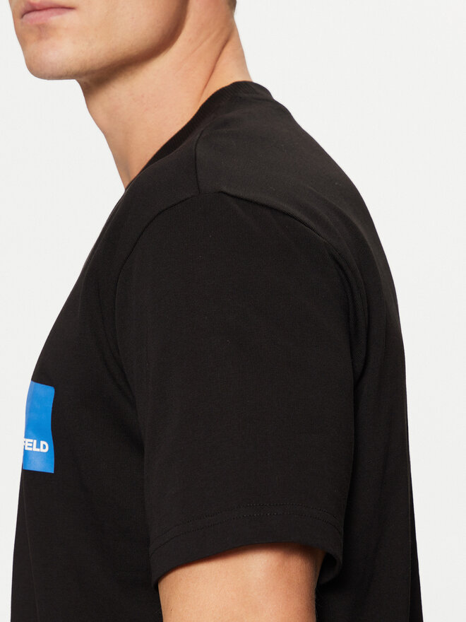 Karl Lagerfeld Jeans Karl Lagerfeld Jeans Camiseta A1M17001 Negro Regular Fit