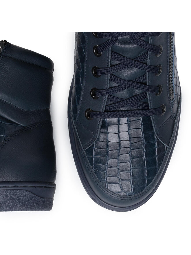 Gino Rossi Sneakersy Gino Rossi Dex MTU433-K54-0793-0134-0 Tmavomodrá