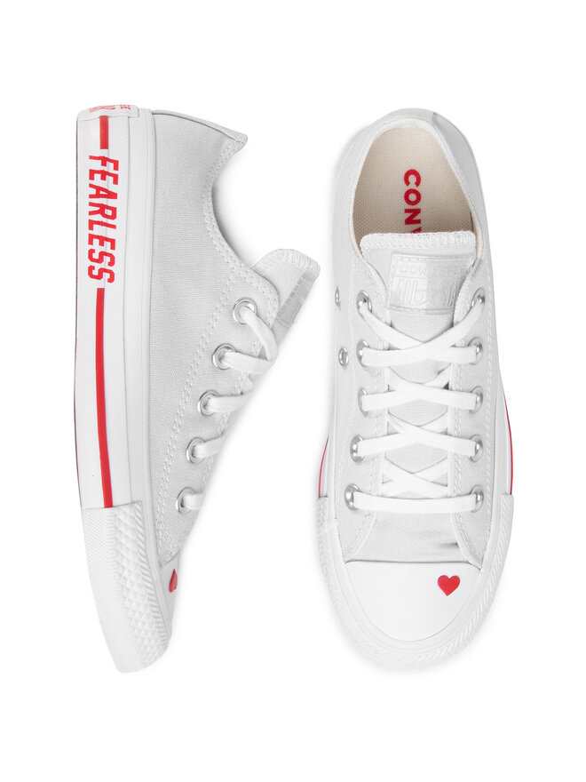 Sneakers aus Stoff Converse Ctas Ox 567157C Grau eschuhe