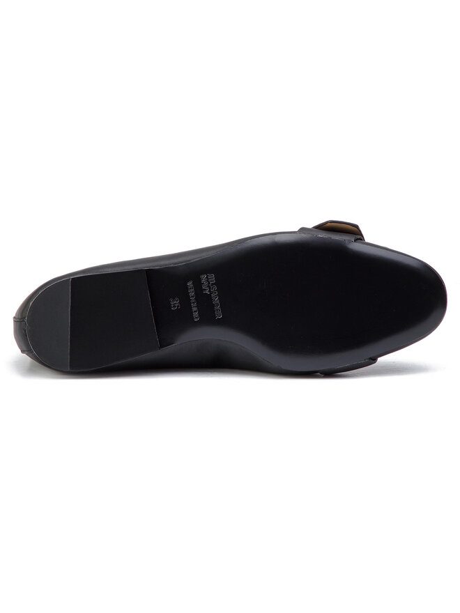Jil Sander Navy Baleríny Jil Sander Navy JN32072A Černá