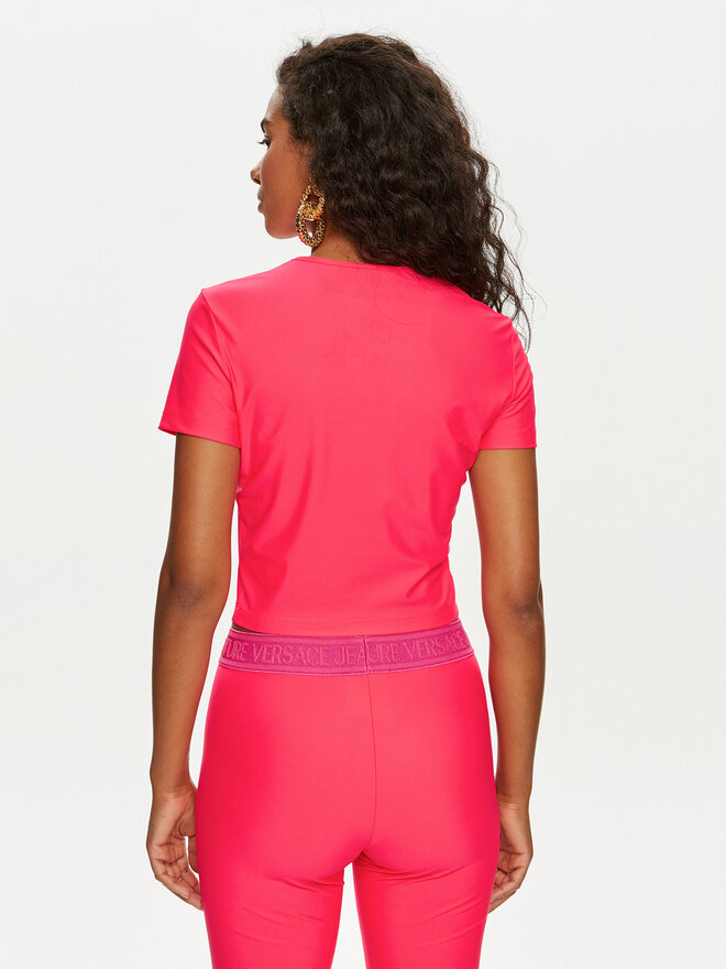 Versace Jeans Couture Versace Jeans Couture Camiseta 76HAH602 Rosa Slim Fit