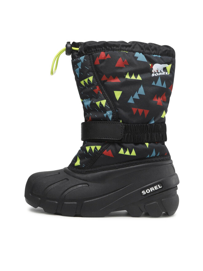 Sorel Schneeschuhe Sorel Youth Flurry Print NY3504 Schwarz