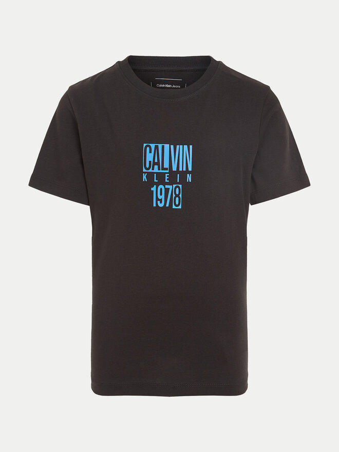 Calvin Klein Jeans Calvin Klein Jeans T-Shirt Good Level IB0IB02456 Μαύρο Regular Fit