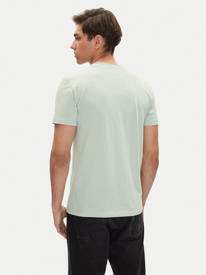 Mustang Mustang T-Shirt Austin 1016480 Grün Regular Fit