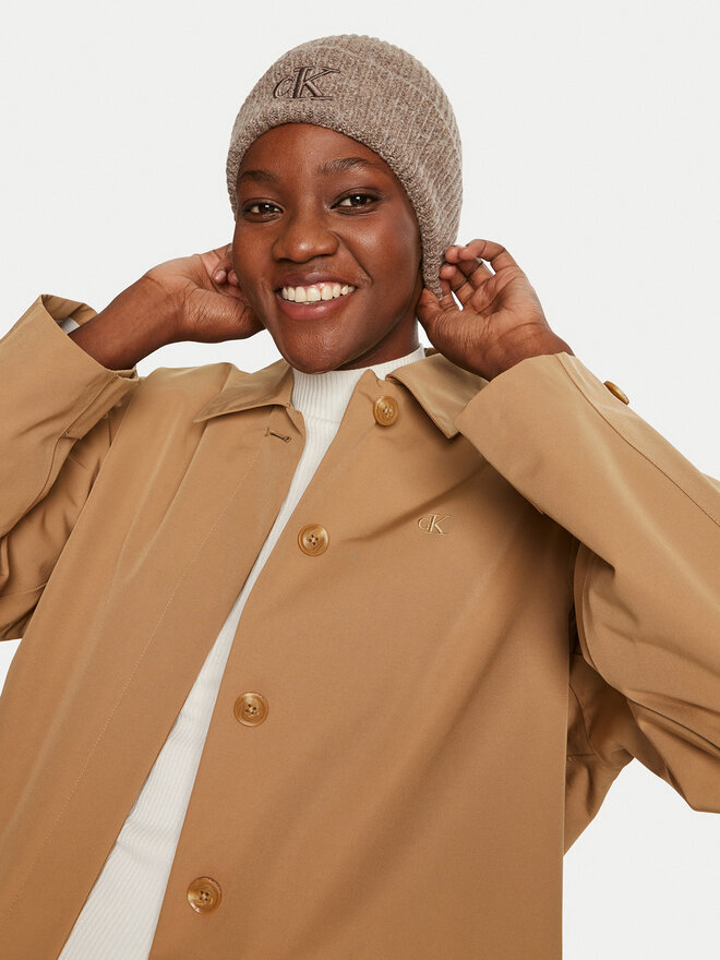 Calvin Klein Kapa Calvin Klein Thick Embroidery K60K612321 Bež